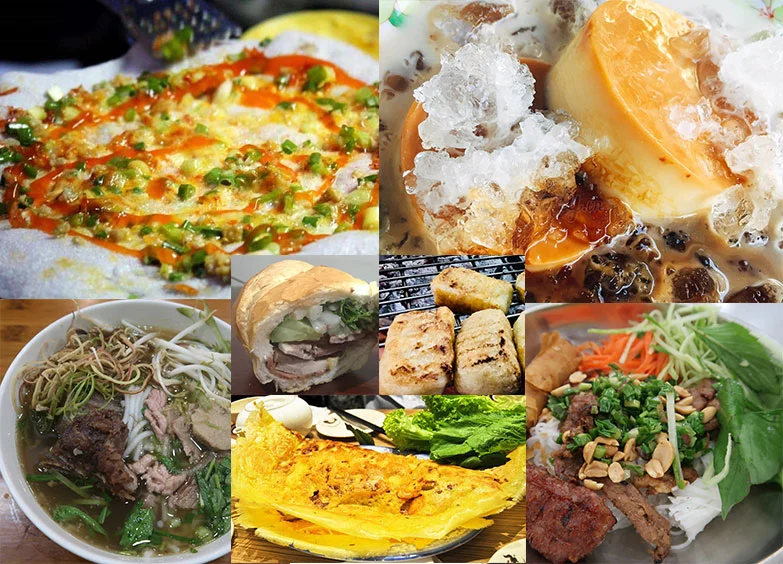 7 dishes street food HO CHI MINH FOOD TOURS